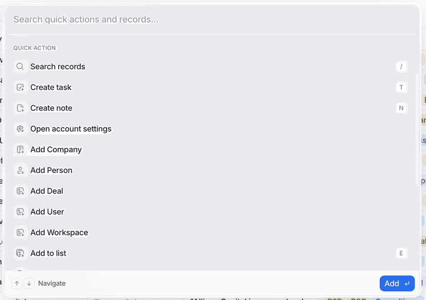 Create and view records | Attio Help Center