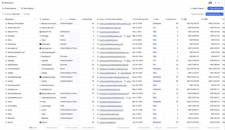Manage standard objects | Attio Help Center