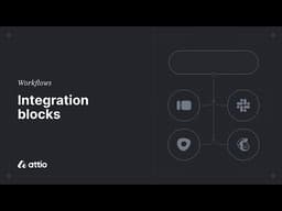 Integration blocks