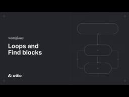 Loops and Find blocks