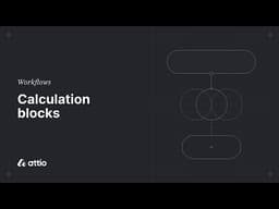 Calculation blocks
