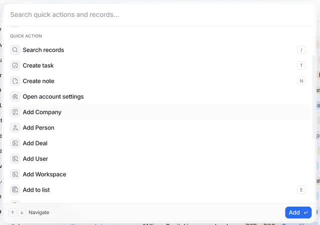 Creating Record Create and view records | Attio Help Center